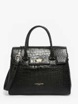 Handtassen Exo Leder Lancaster Zwart exo 85